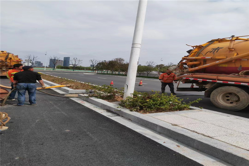 海尾镇雨水管道清淤-污水管道清洗